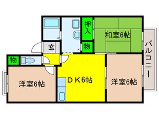 サンフォレスタの物件間取画像